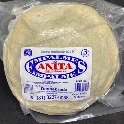 Empalme Deshebrada - Anita