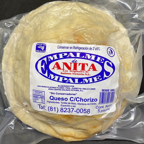 Empalme Queso c/Chorizo - Anita