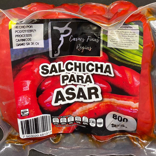 Salchicha para Asar - Carnes Finas Regias