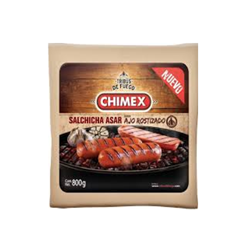 Salchicha para Asar Ajo Rostizado - Chimex