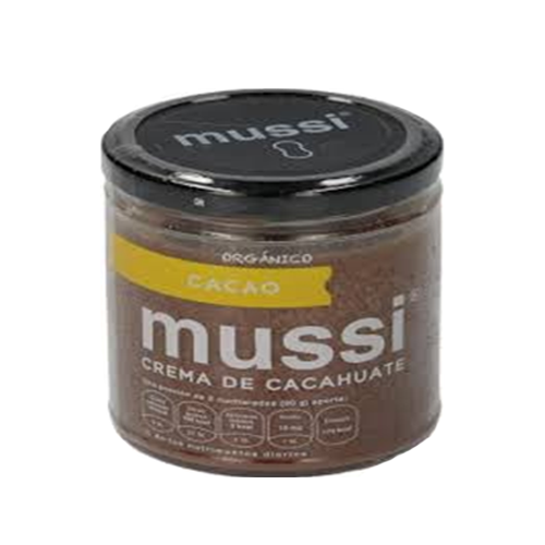 Crema de Cacahuate Cacao - Mussi