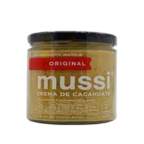 Crema de Cacahuate Original - Mussi