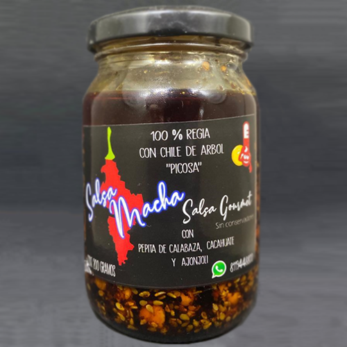 Salsa Macha Gourmet picor alto