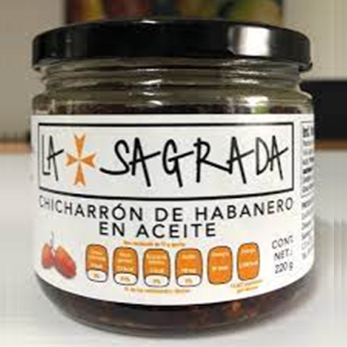 Chicharrón de Habanero en Aceite - La Sagrada
