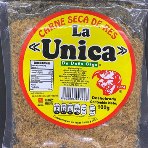 Carne Seca Deshebrada - La Unica de Doña Olga