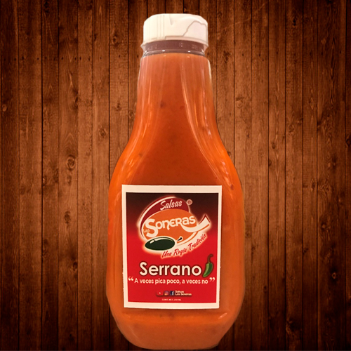 Salsa Serrano Roja - Soneras