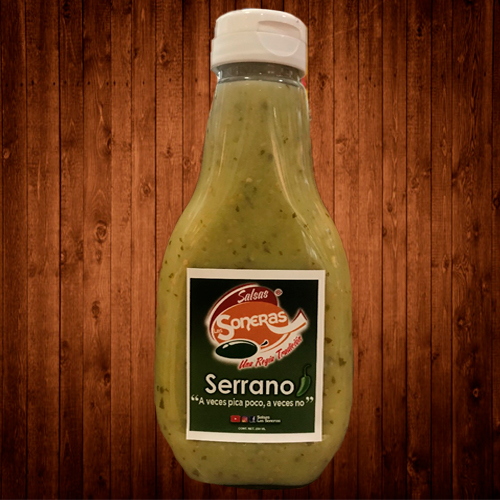 Salsa Serrano Verde - Soneras