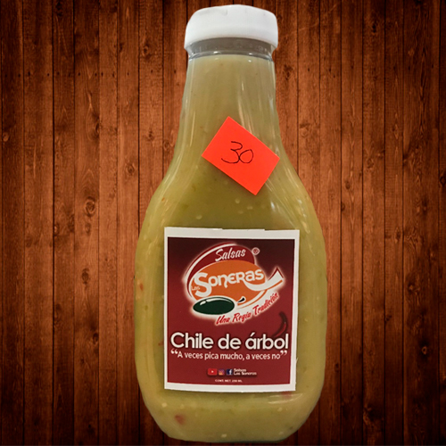 Salsa Chile de Arbol - Soneras