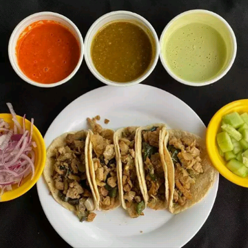 Tacos de arrachera