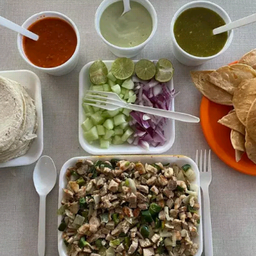 Trío Asada Alambre Adobada Grande